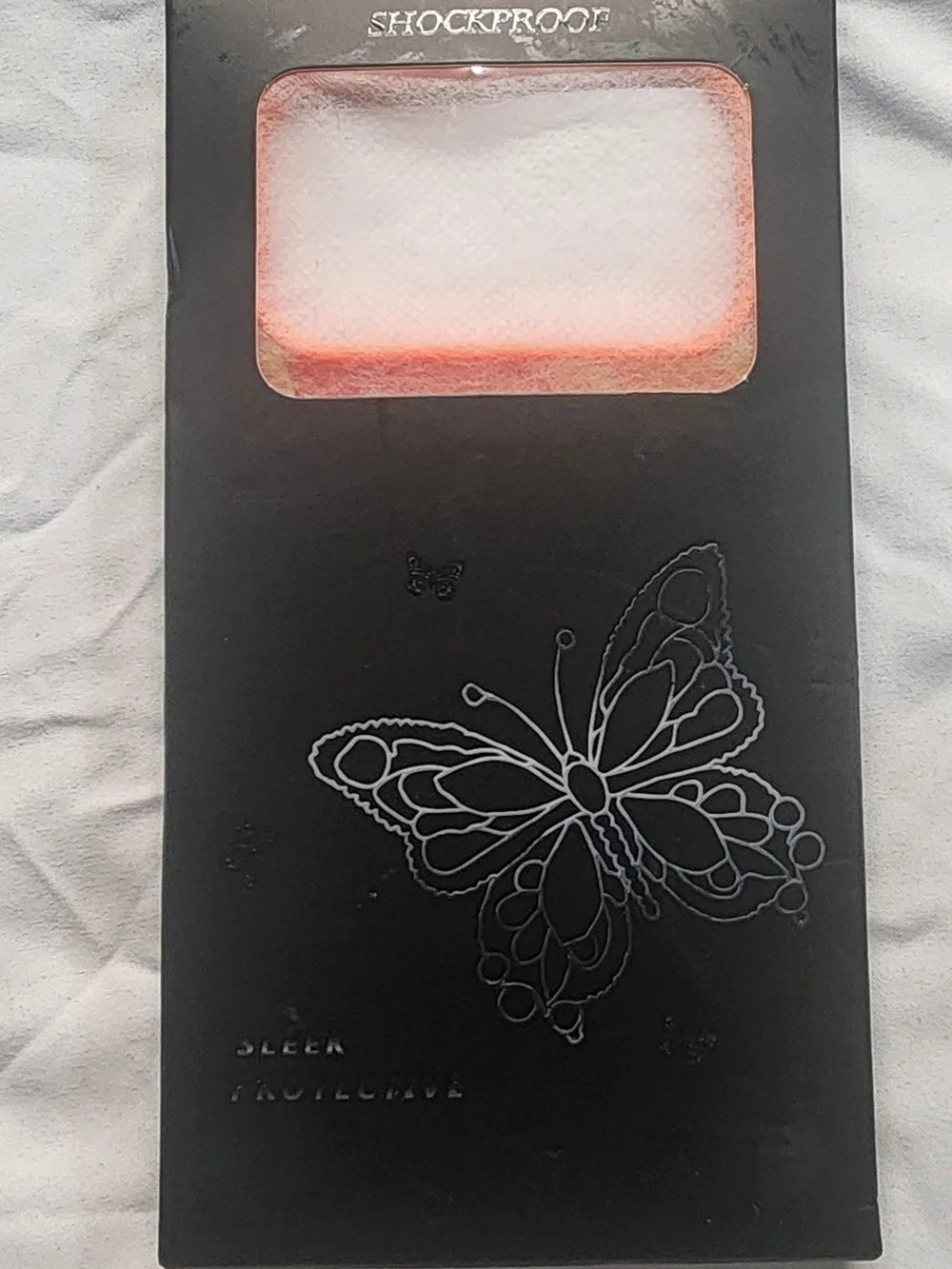 Amazon Orange Marble Phone Case with Wrist Strap and Ring